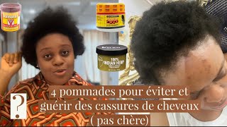 4 pommades pour faire pousser les cheveux rapidement et éviter les cassures Angèle de gides hair [upl. by Higgins]