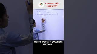 🔥 Convert ms into kmh  Easiest Trick shorts maths tipsandtricks youtubeshorts viral tricks [upl. by Prince730]