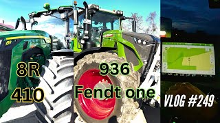 Vlog 249 Dünger streuen mit Fendt 936 one Ich hol den 8R 410 ab [upl. by Nerahs]