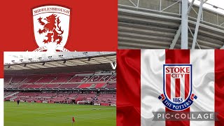 Middlesbrough v stoke city matchday vlog [upl. by Goldfarb]