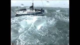 Swanage RNLI rescue during Fastnet race [upl. by Zenobia365]