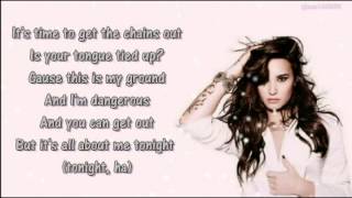 Confident Demi Lovato Lyric [upl. by Tihw]