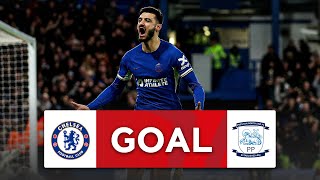 GOAL  Armando Broja  Chelsea 10 Preston North End  Third Round  Emirates FA Cup 202324 [upl. by Malvina291]