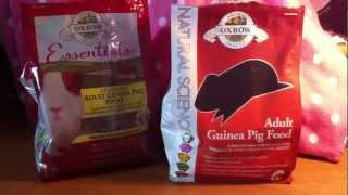 New Oxbow Natural Science Guinea Pig Food Review [upl. by Guerra505]