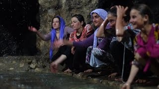 Iraqs Yazidis shelter from jihadists in holy temple [upl. by Gianina]