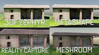 Which photogrammetry tool is the best  3DF Zephyr Metashape Reality Capture Meshroom [upl. by Renner943]