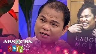 Pooh tries to hold back tears while remembering Chokoleit  Magandang Buhay [upl. by Simons411]