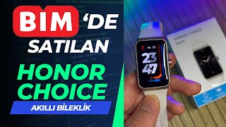 HONOR Choice Akıllı Bileklik Detaylı İnceleme BİMİN GÜLÜ [upl. by Lillywhite]