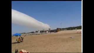 NUBE EXTRAÑA EN NECOCHEA BUENOS AIRES ARGENTINA [upl. by Hedvah]