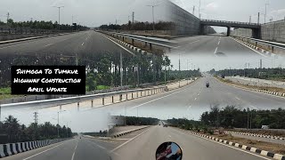 Shimoga To Tumkur National Highway Construction 🚧  April Update [upl. by Eyr]