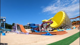 All Water Slides at Aquacolors Poreč Croatia [upl. by Swart]