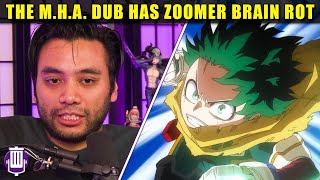 My Hero Academias Dub Now Has Zoomer Brainrot Slang [upl. by Aridnere850]