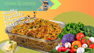 Veg Hakka Noodles Schezwan Style 1 [upl. by Alethea]