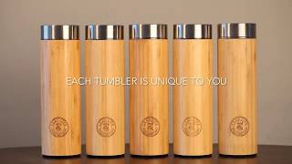 The Original LeafLife Bamboo Tumbler  16 oz [upl. by Annaehs]