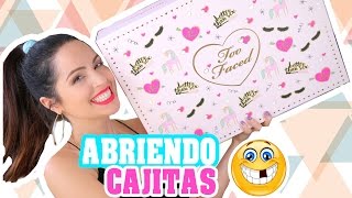 Abriendo Cajitas Cuántas Cosas Mac Too Faced LOreal Mascarillas Raras y Más [upl. by Griffin]