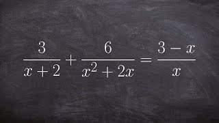 Solve a rational equation with extraneous solutions [upl. by Notelrahc]