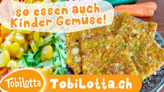 SO essen Kinder Gemüse Kinderrezepte einfach schnell REZEPTE einfach für kinder diy [upl. by Clovah]