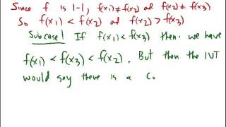 Proof that a continuous injection is monotone [upl. by Anitra]