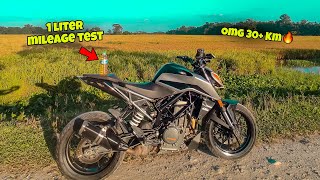 Duke 250 bs6 mileage test 😱 [upl. by Aisyat893]