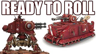 ADMECH ROLL OUT  Warhammer 40K AdMech Onager Dunecrawler Discussion [upl. by Beata575]