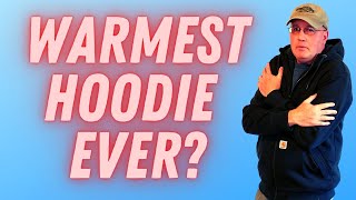 Carhartt Hoodie Sweatshirt Review  Warm Below Freezing [upl. by Parker]