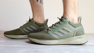 Adidas EQ 19 Run on Feet Review [upl. by Liva]