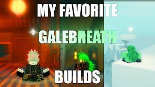 My Favorite gale builds Deepwoken  Showcase [upl. by Ecnar]