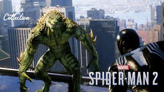 SPIDERMAN 2  Lizard Transformation Chase Scene amp Boss Fight  NO COMMENTARY  60FPS [upl. by Calli]