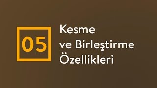 Illustrator Dersleri  5  Kesme ve Birleştirme İşlemleri [upl. by Lledniw441]