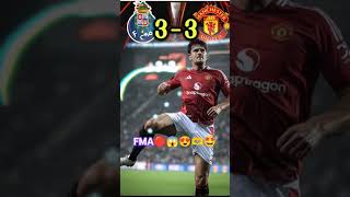 Porto vs Man Utd 33 Highlights GoalsRashford amp Maguire Goal🔴🤯shorts manutd football viralvideo [upl. by Abocaj]