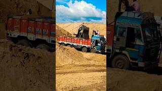 Hyundai excavator and truck load 🚒💨 short video automobile pubg automobile [upl. by Collar]