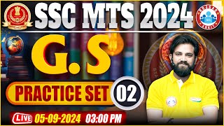 SSC MTS GK GS Classes 2024 2  SSC MTS Practice Set 2024  GS For MTS 2024 By Naveen Sir  RWA SSC [upl. by Zolner]