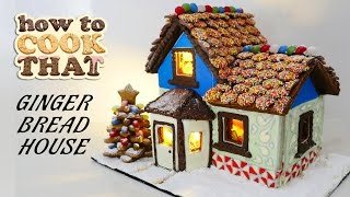 GINGERBREAD HOUSE RECIPE How To Cook That Ann Reardon [upl. by Brouwer]