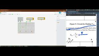 Thevenins Theorem Experiment in Tinkercad  GMSABBIR AHAMED [upl. by Seda]