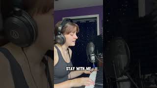 If quot Stay with Mequot by Miki Matsubara was fully in English singing piano cover staywithme [upl. by Irakab]