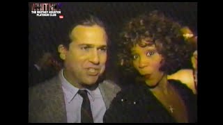 Rare Whitney Houston amp Peter Israelson Director of quotWhere Do Broken Hearts Goquot Reports 1988 [upl. by Zosi]