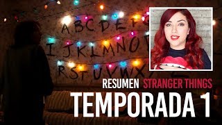 Resumen Stranger Things Primera Temporada [upl. by Meeki]