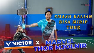 RAKET YANG DI PAKE THOR  VICTOR X MARVEL THOR MJOLNIR [upl. by Inerney]