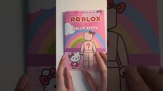 Hello Kitty roblox blind bag blindbag craft diy roblox papersquishy diycrafts papercraft [upl. by Uaeb]