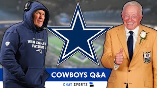 Cowboys Rumors On Deion Sanders Bill Belichick Or Al Harris As Head Coach  Asim Richards  Mailbag [upl. by Kohsa]