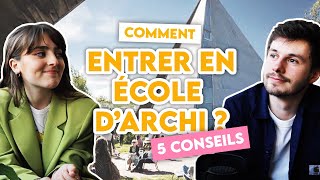 COMMENT RÉUSSIR SES ENTRETIENS POUR ENTRER EN ÉCOLE DARCHI  5 conseils [upl. by Harwilll]