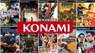 TOP 50 BEST KONAMI GAMES FOR PS2PLAYSTATION 2 [upl. by Quint452]