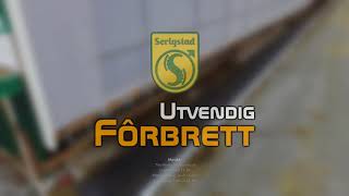 Serigstad Utvendig fôrbrett [upl. by Ramedlav]