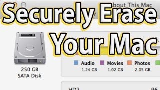 How to Securely Erase Your Mac OS X  [upl. by Orsay]