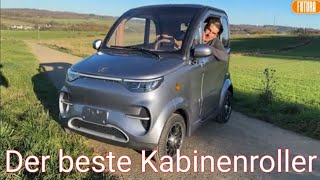 Kabinenroller Flow 45 kmh das super Mini EAuto für die Stadt und Umgebung 4000 Watt Elektromobil [upl. by Solis]