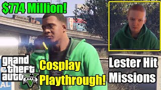 Franklin Assassinates CEOs For Lester And How To Make 774 Million GTA 5 PS5 Lester Missions [upl. by Jessalyn280]