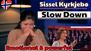 Sissel Kyrkjebø  SLOW DOWN  2019 Pioneer Concert REACTION sisselkyrkjebø [upl. by Erdied963]