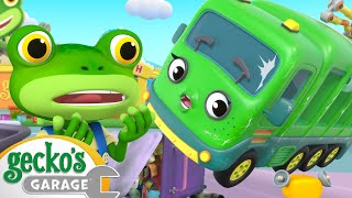 Recycling Day Chaos ♻️  Geckos Garage 🚚  Cartoons For Kids  Toddler Fun Learning [upl. by Eanyl]