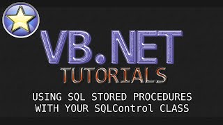 VBNET Tutorial  Using SQL Stored Procedures  PART 5 [upl. by Steel730]