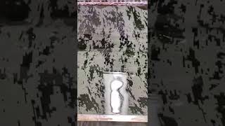 Plastic base camouflage water transfer printingwood grain hydrographiccraftprintingshorts [upl. by Cis]